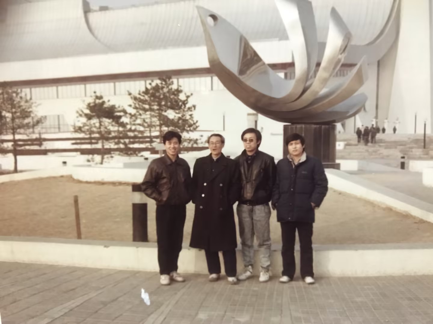 1991年组织参观亚运场馆