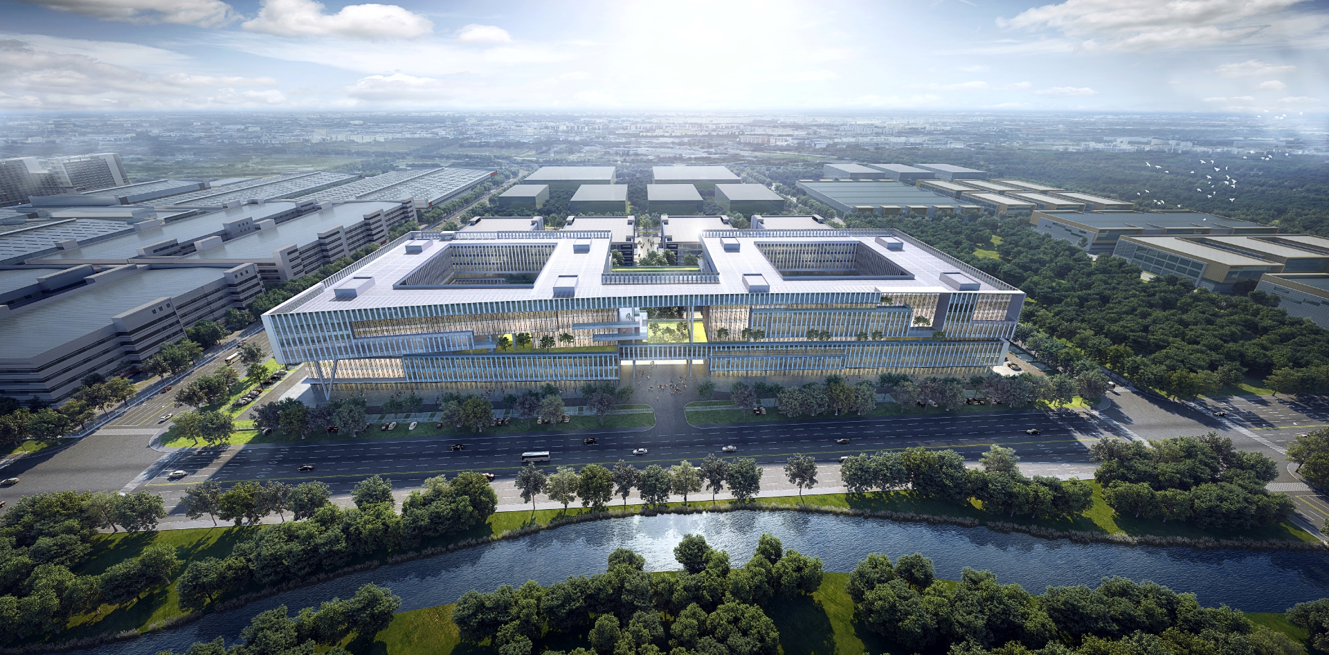 先行区绿色建设国际产业园B-4地块