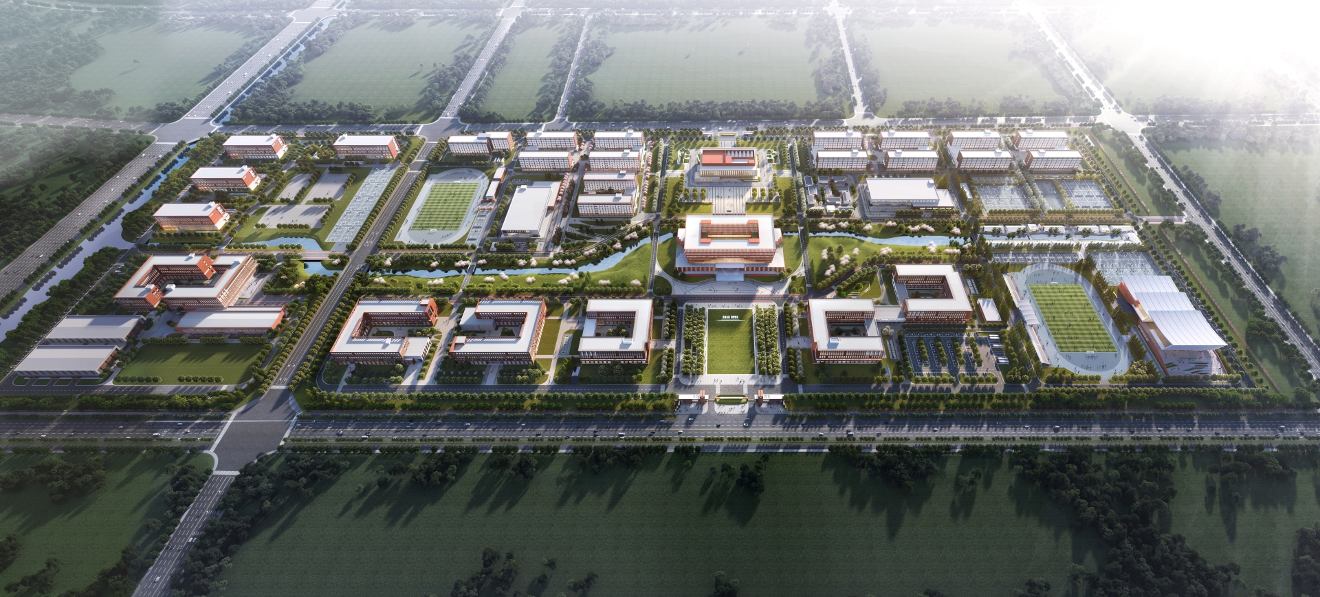 济宁职业技术学院新校区